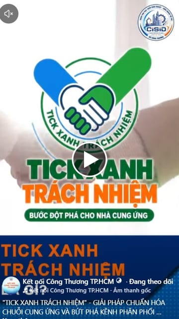 Tick xanh trách nhiệm bước đột phá cho nhà cung ứng